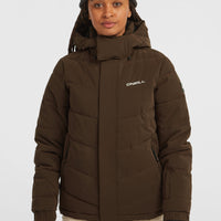 FWC'Cruz Hybrid Puffer Snow Jacket | Coffee Bean