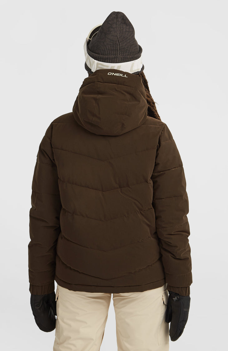 FWC'Cruz Hybrid Puffer Snow Jacket | Coffee Bean