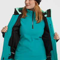 FWC'Cruz Triple Snow Jacket | Retro Mint Colour Block
