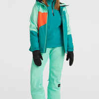 FWC'Cruz Triple Snow Jacket | Retro Mint Colour Block