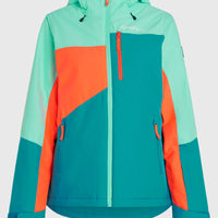 FWC'Cruz Triple Snow Jacket | Retro Mint Colour Block
