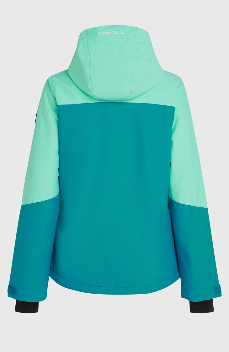 FWC'Cruz Triple Snow Jacket | Retro Mint Colour Block