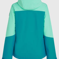 FWC'Cruz Triple Snow Jacket | Retro Mint Colour Block