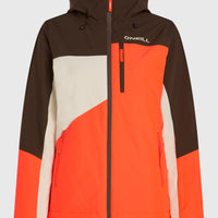 FWC'Cruz Triple Snow Jacket | Coffee Bean Colour Block