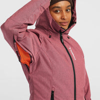 FWC'Cruz Melange Snow Jacket | Skater Pink