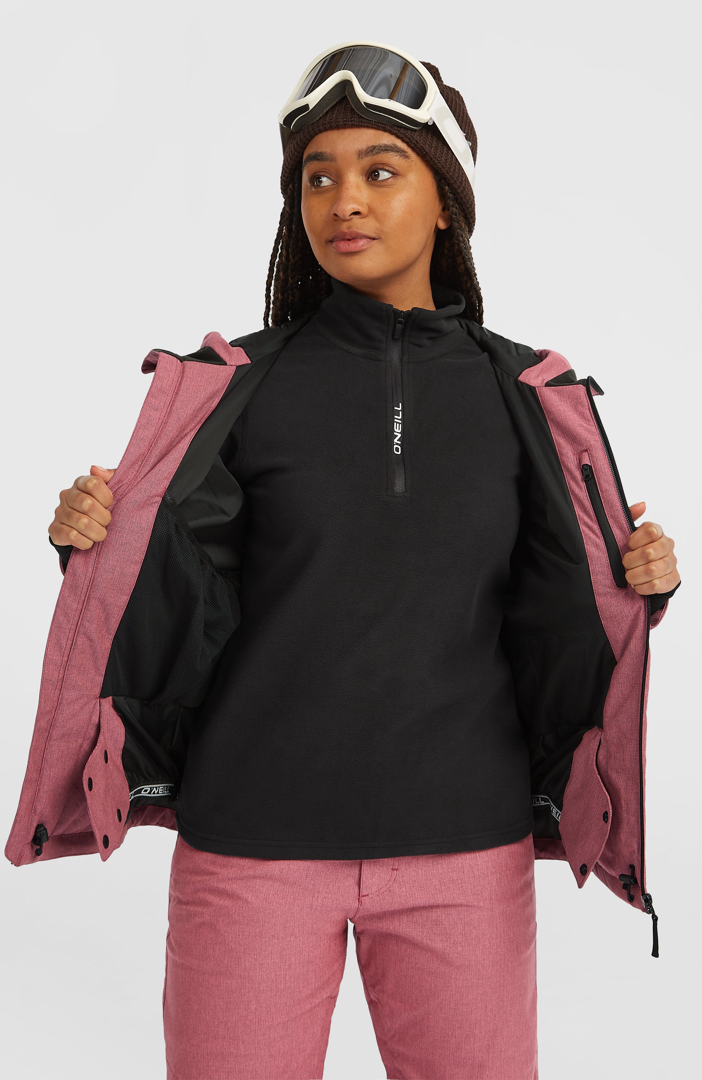FWC'Cruz Melange Snow Jacket | Skater Pink – O'Neill
