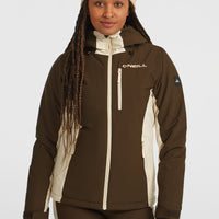 FWC'Cruz Duo Snow Jacket | Coffee Bean Colour Block