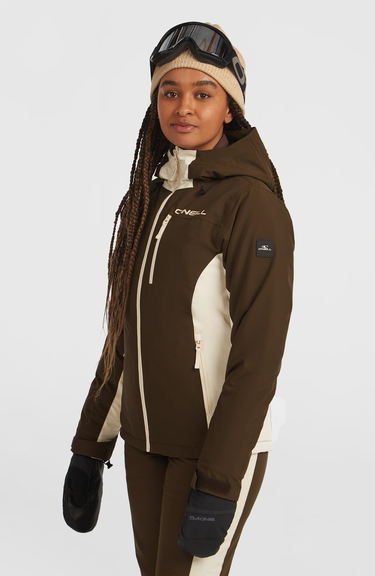 FWC'Cruz Duo Snow Jacket | Coffee Bean Colour Block