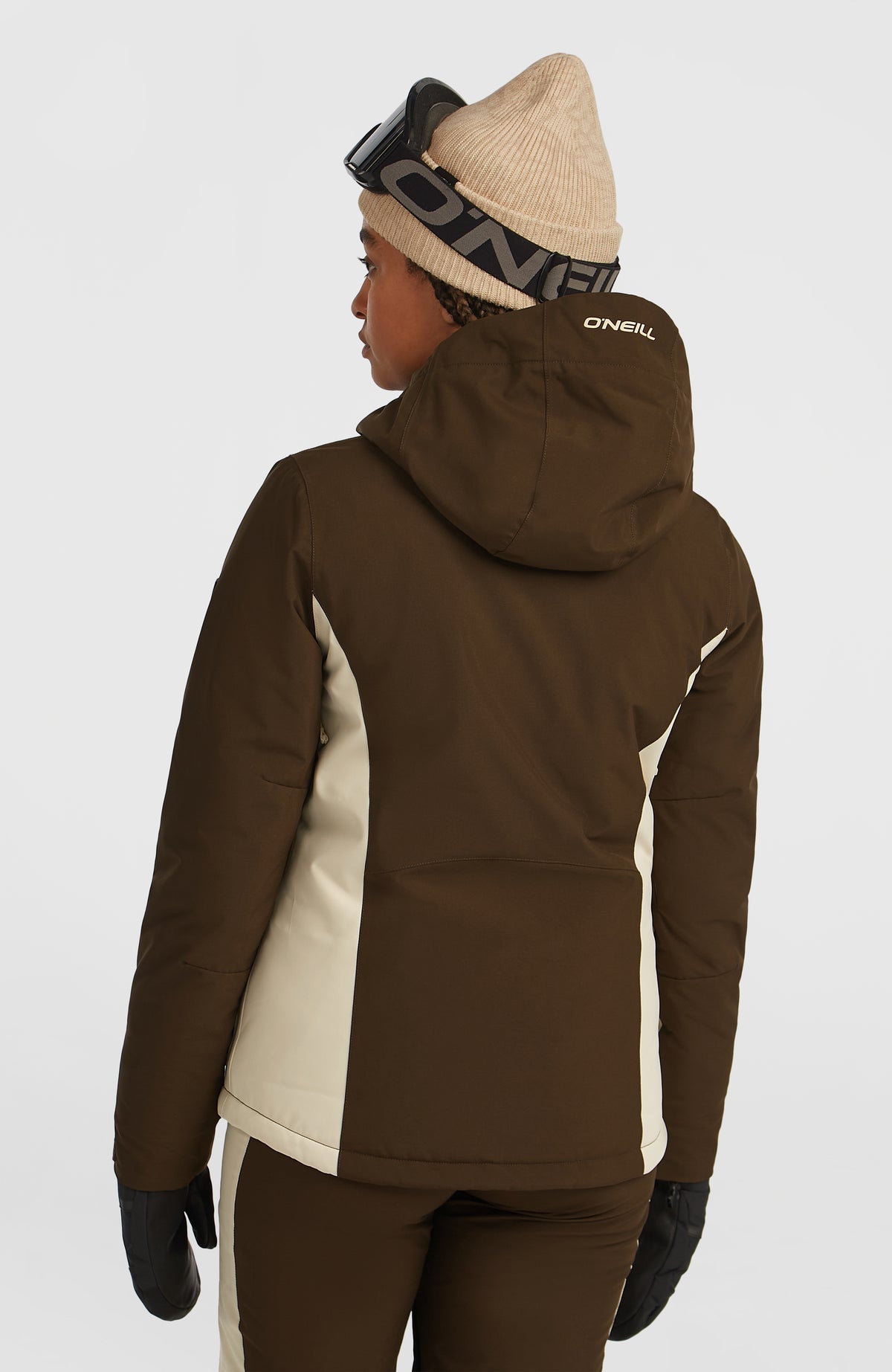 FWC'Cruz Duo Snow Jacket | Coffee Bean Colour Block
