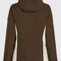 FWC'Cruz Duo Snow Jacket | Coffee Bean Colour Block