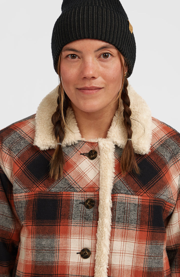 O'Riginals Fleece-Lined Jacket | Bonfire Check