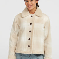 O'Riginals Fleece-Lined Jacket | Beige Check