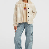 O'Riginals Fleece-Lined Jacket | Beige Check