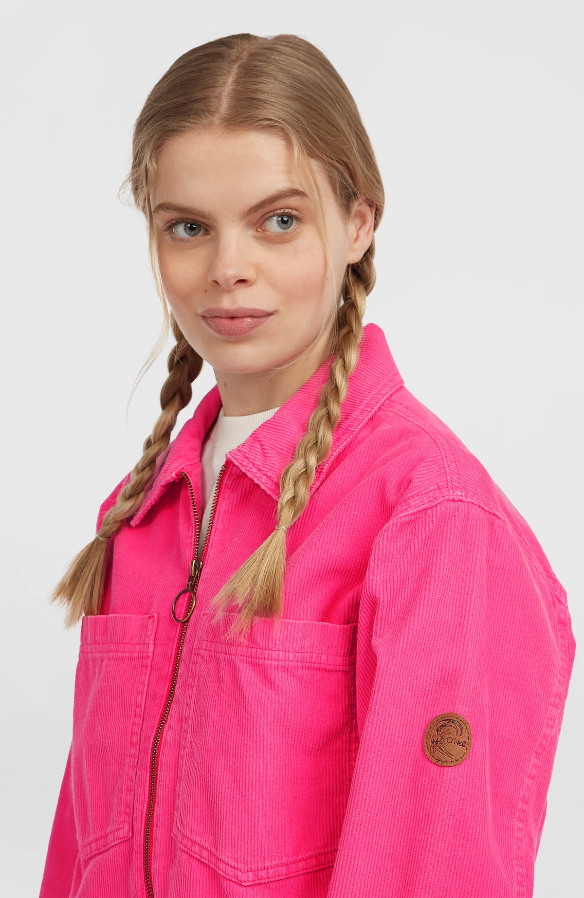 O'Riginals Cord Jacket | Carmine Rose
