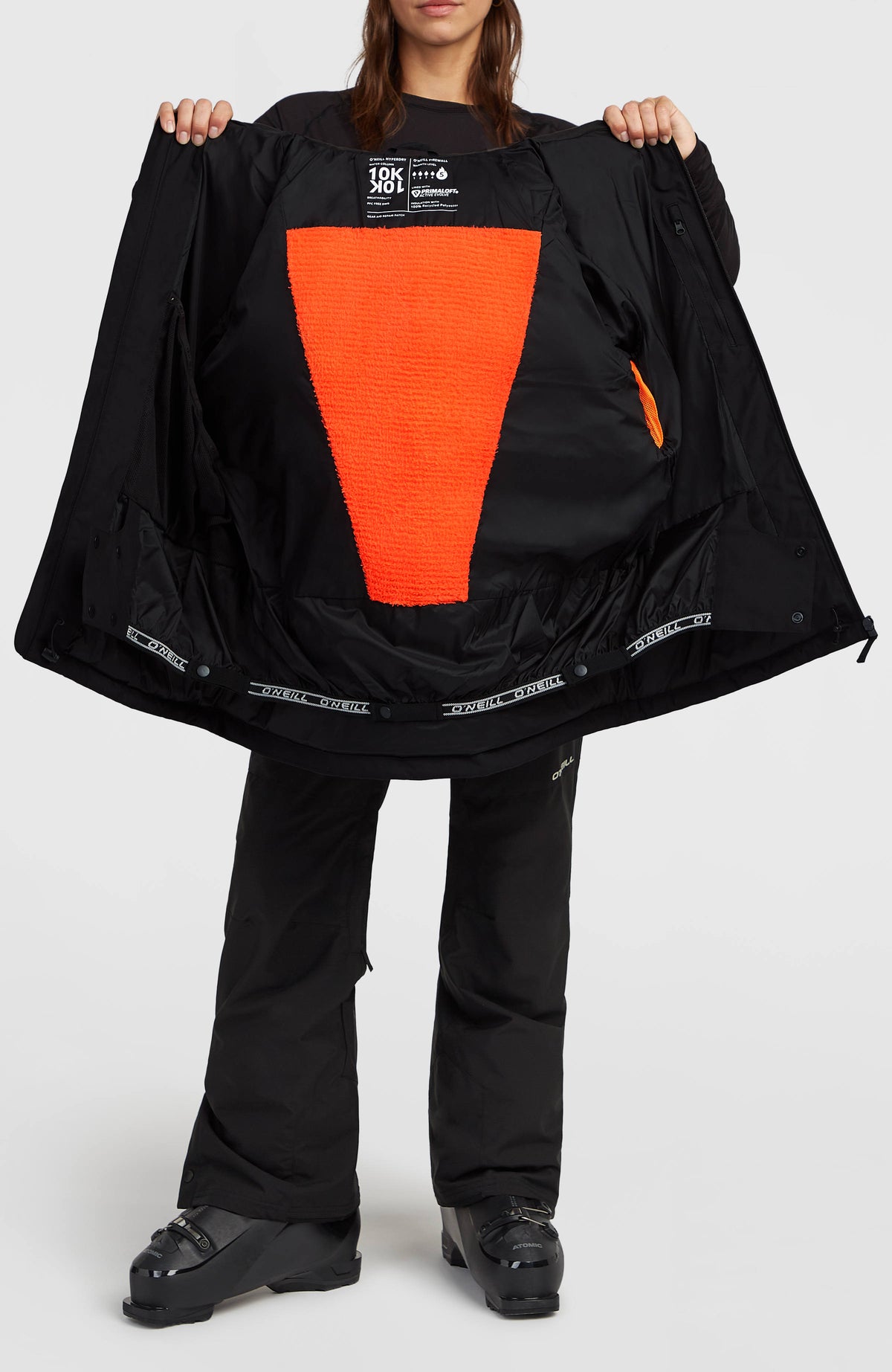FWC'Cruz Puffer Snow Jacket | Black Out