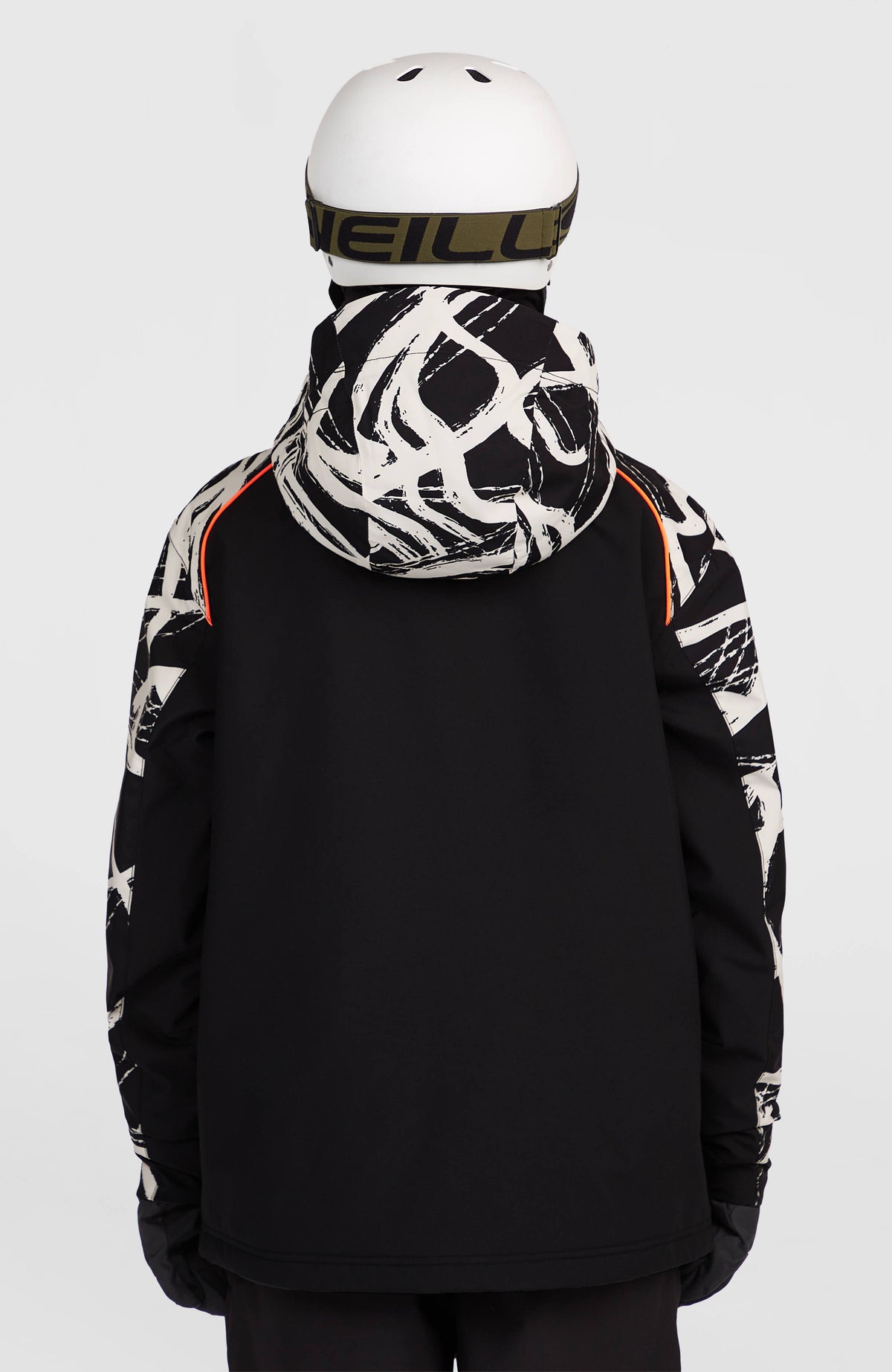 FWC'Play Asymmetric Snow Jacket | White Snowtracks