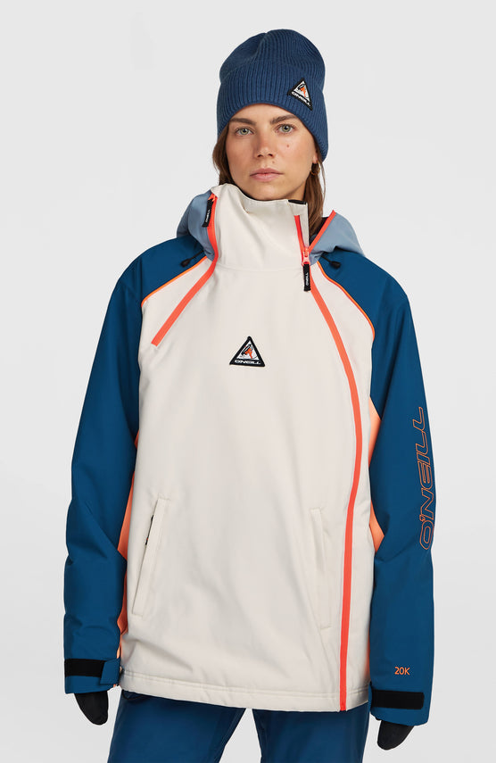 FWC'Play Asymmetric Snow Jacket | Murky Water Colour Block