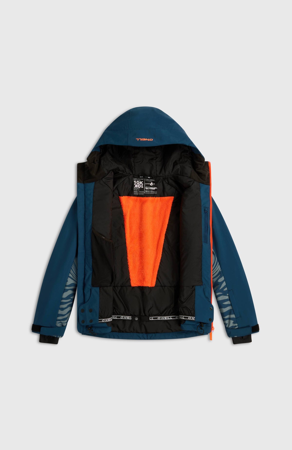 FWC'Cruz Duo Snow Jacket | Blue Swirl Zebra