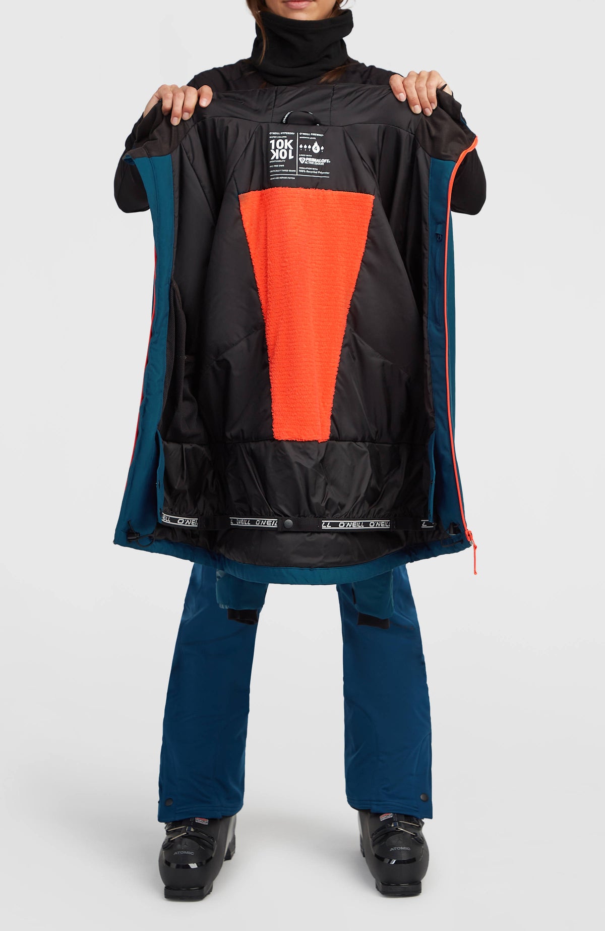 FWC'Cruz Duo Snow Jacket | Blue Swirl Zebra