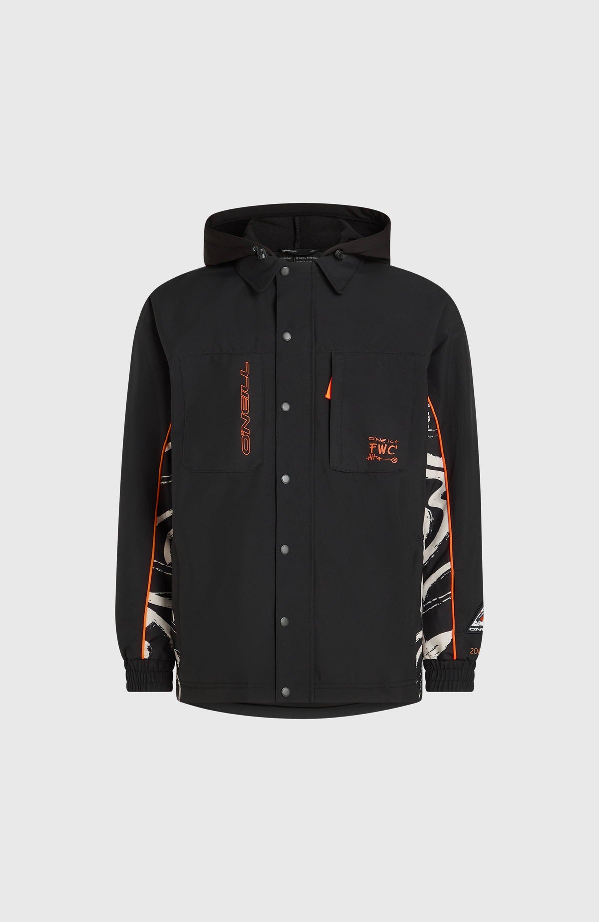 FWC'Play Shacket Snow Jacket | Black Out