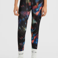 Active High-Waist Legging | Black Future Fade