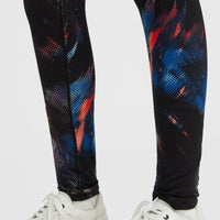 Active High-Waist Legging | Black Future Fade