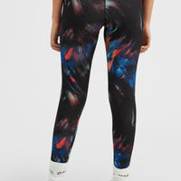 Active High-Waist Legging | Black Future Fade