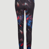 Active High-Waist Legging | Black Future Fade