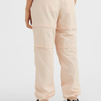 Tour Convertible High-Waist Zip Pants | Peach Whip