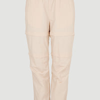 Tour Convertible High-Waist Zip Pants | Peach Whip