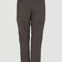 Tour Convertible High-Waist Zip Pants | Raven