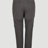 Tour Convertible High-Waist Zip Pants | Raven