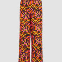 Malia Beach Pants | Orange Rainbow Stripe