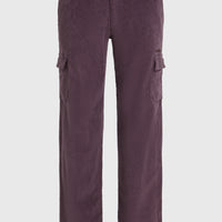 Surf Heroes Cord Cargo Pants | Mauve Miracle