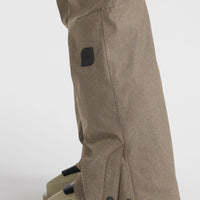 Star Melange Regular Snow Pants | Concrete