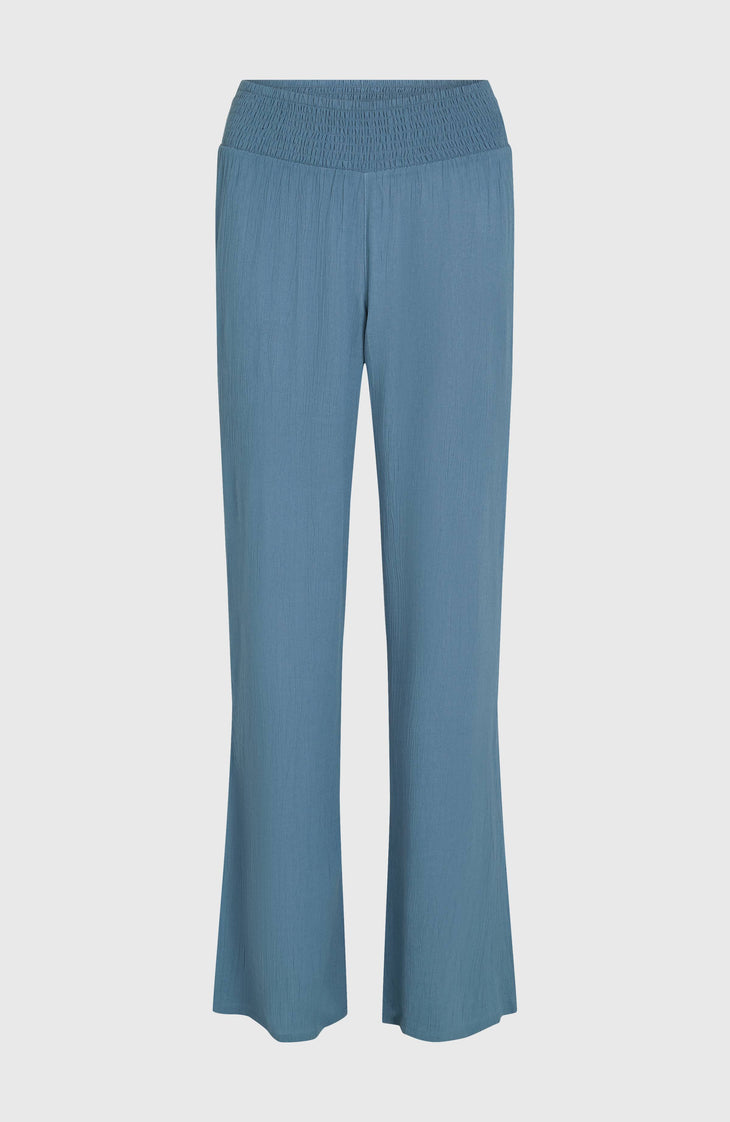 Johnny Smocked Waist Pants | Copen Blue