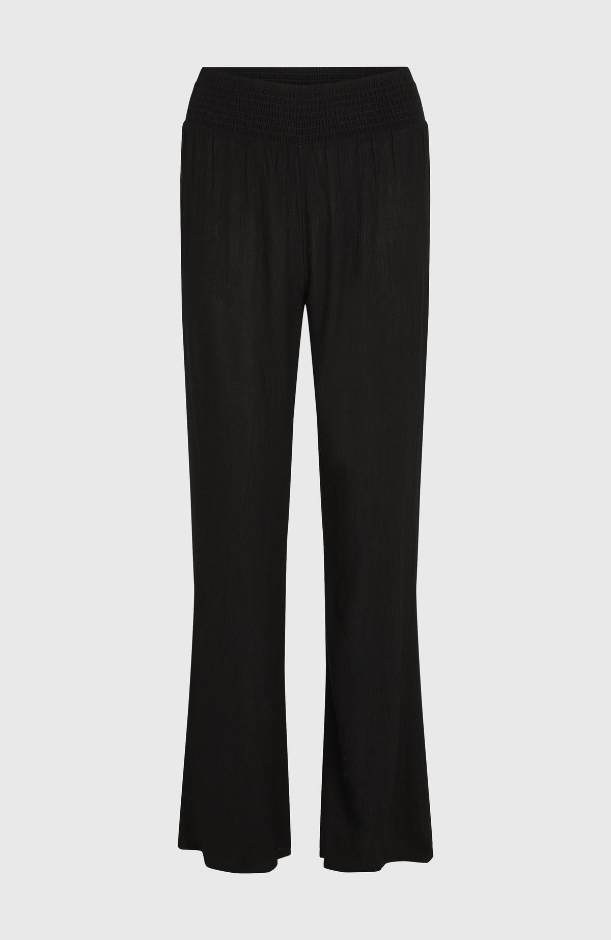 Johnny Smocked Waist Pants | Black Out
