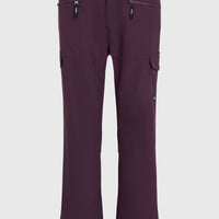 Utility Pro Loose Snow Pants | Aubergine