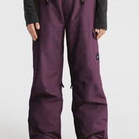 Utility Pro Loose Snow Pants | Aubergine