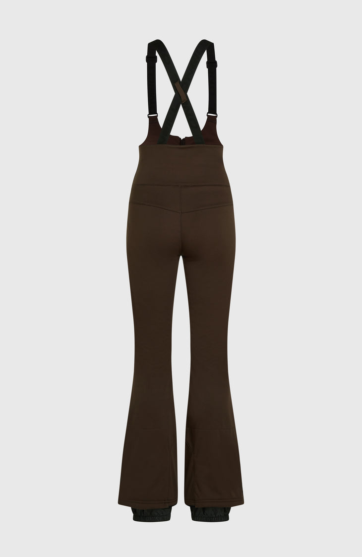 FWC'Cruz Softshell Suspender Snow Pants | Coffee Bean