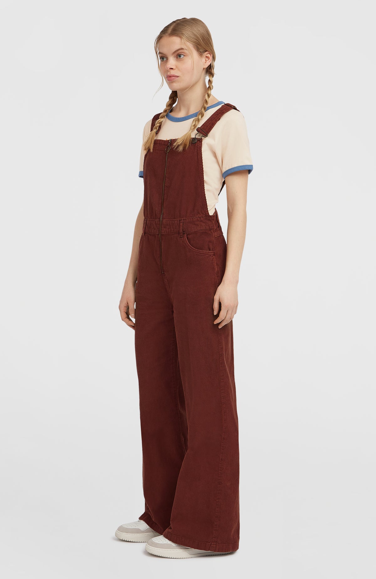 O'Riginals Cord Dungarees | Hazel Spice