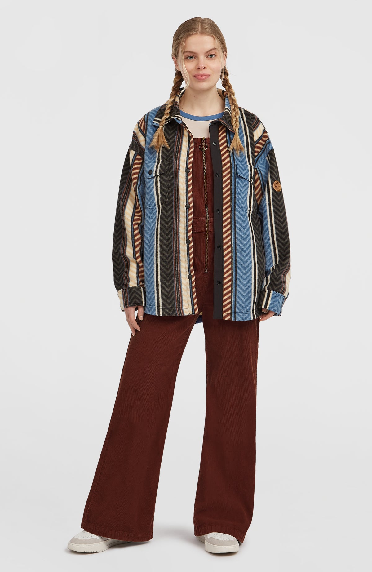 O'Riginals Cord Dungarees | Hazel Spice