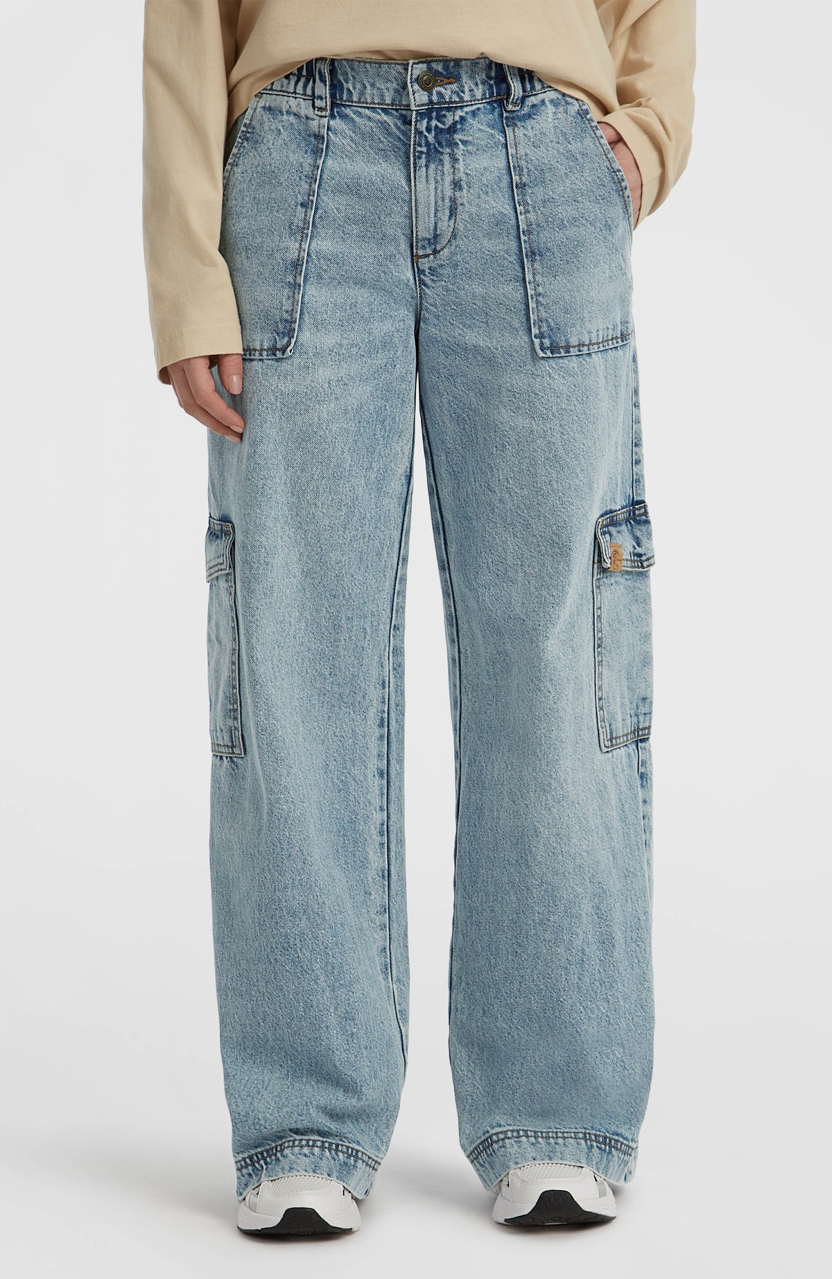 O'Riginals Denim Cargo Pants | Denim Blue