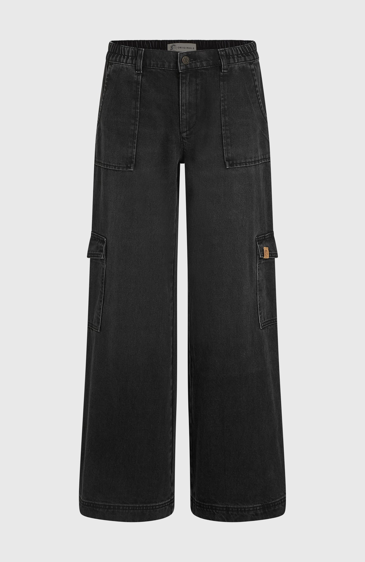 O'Riginals Denim Cargo Pants | Black Out