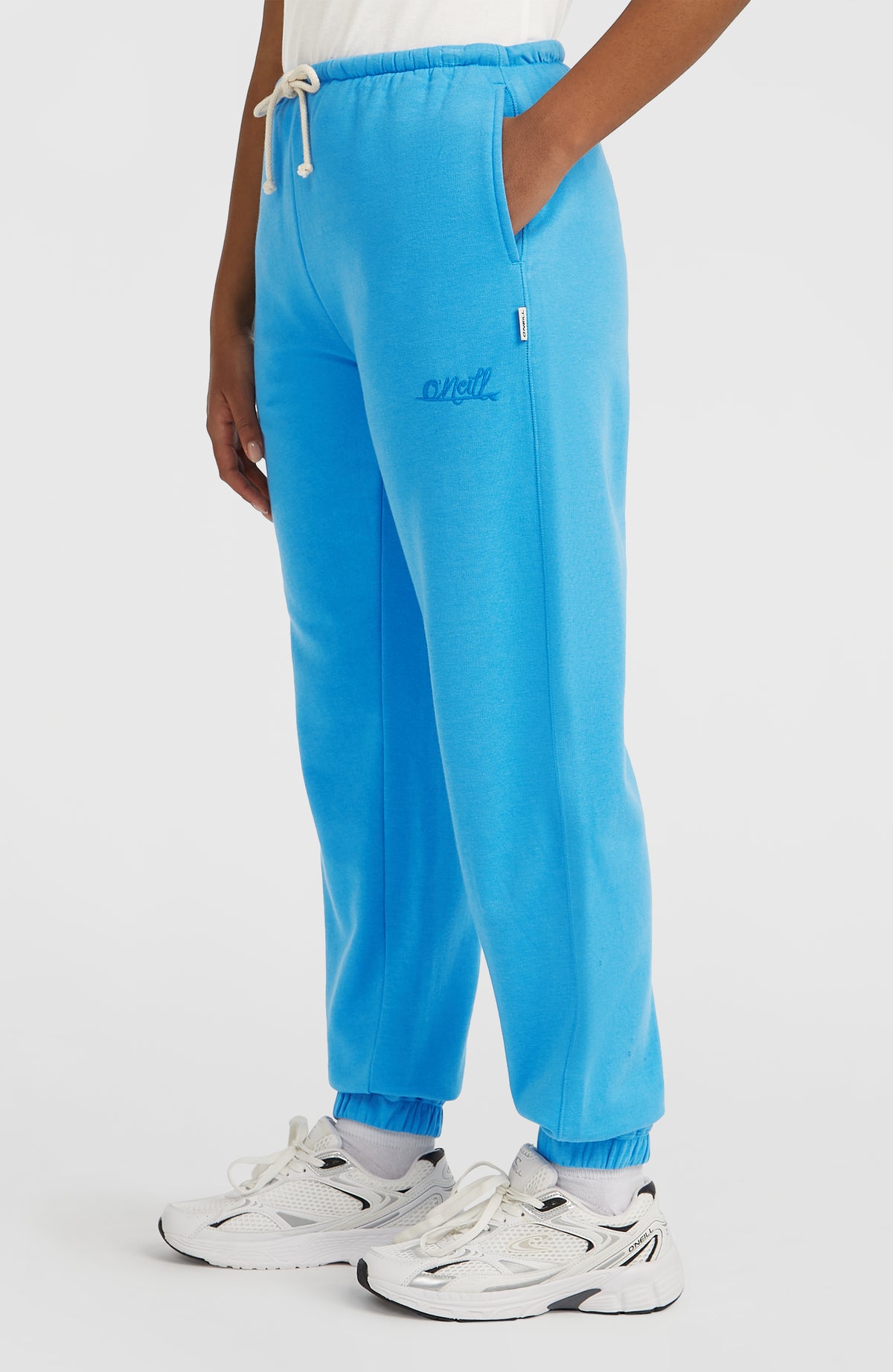 Essentials Script Sweatpants | Blue Poppy