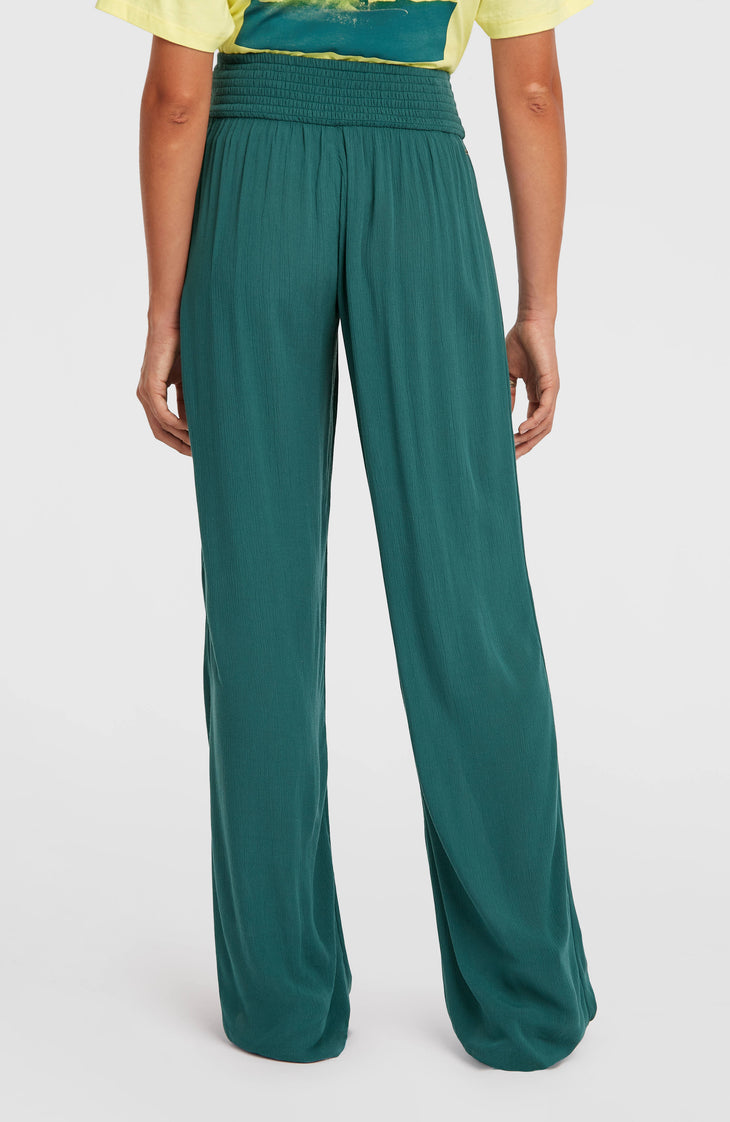 Johnny Smocked Waist Pants | Botanical Heat