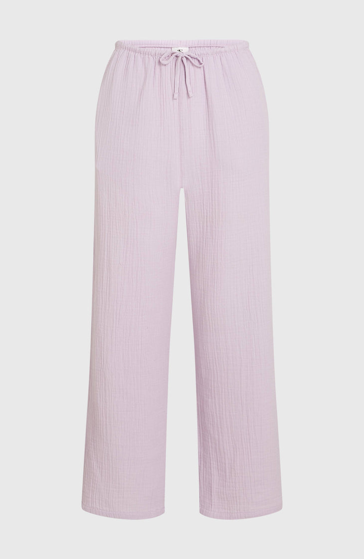 Brenda Structured Pants | Pale Lavender
