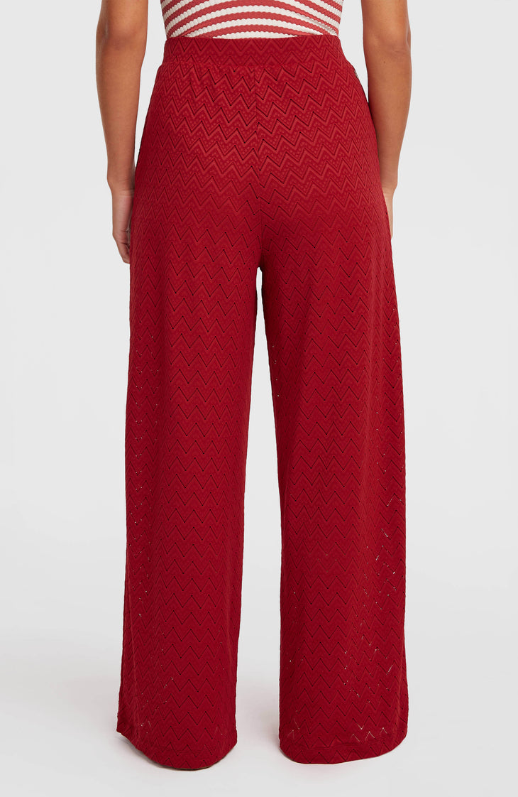 O'Riginals Wide-Leg Pants | Midnight Poppy