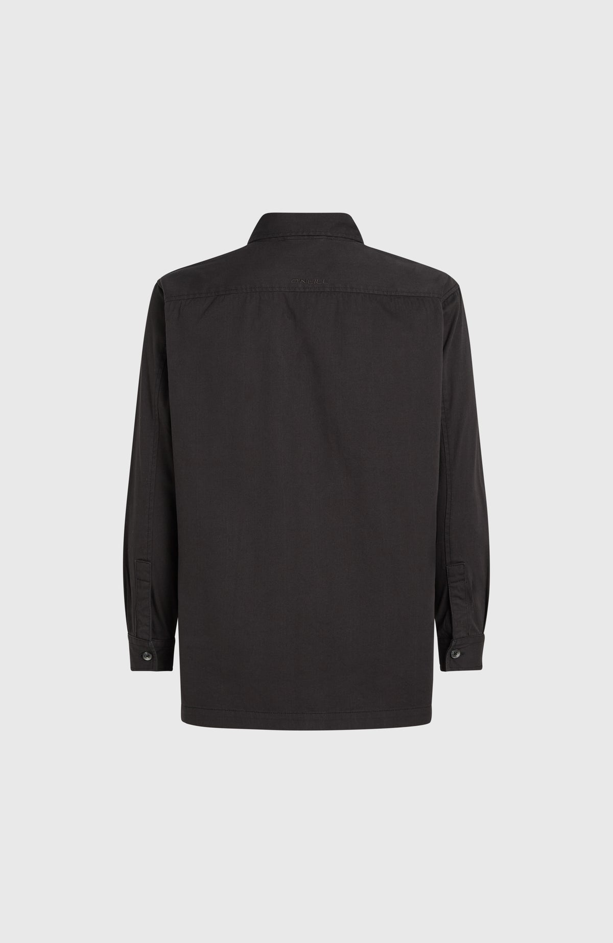 Twill Overshirt | Black Out