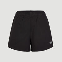 Surfers Not Street Children High-Waist Sweatshorts | Black Out